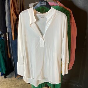 Ann Taylor White Women's Top